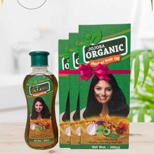 Super Care Package Jojoba Organic Hair Oil ( 200ml X 03 pes)